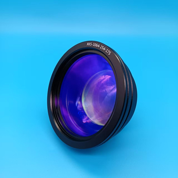 Lézeres jelölőgép lencsefeje, szkennelő mező lencse, optikai szál mező lencse, modell Field Lens, Xin Kai Sheng Optoelectronics