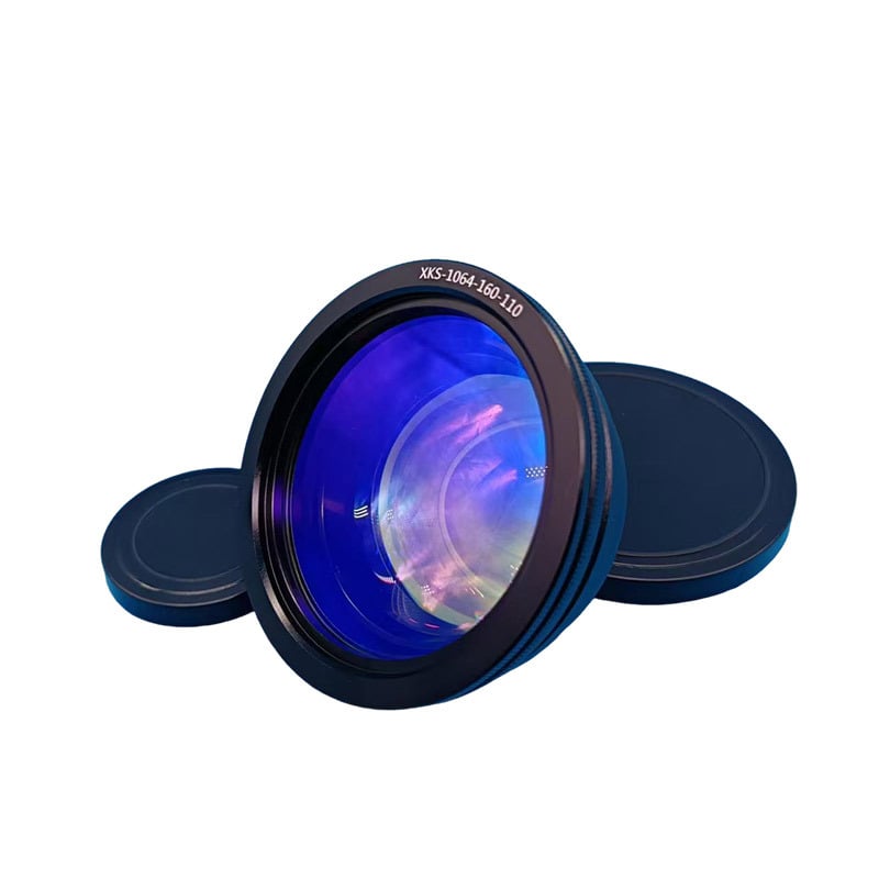 Lézeres jelölőgép lencsefeje, szkennelő mező lencse, optikai szál mező lencse, modell Field Lens, Xin Kai Sheng Optoelectronics
