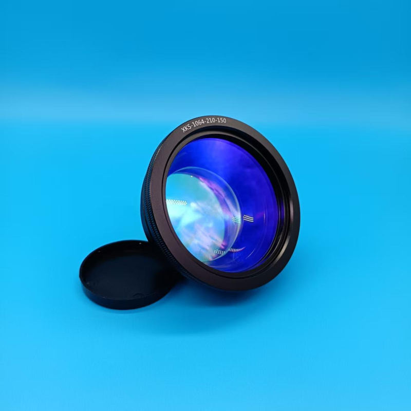 Lézeres jelölőgép lencsefeje, szkennelő mező lencse, optikai szál mező lencse, modell Field Lens, Xin Kai Sheng Optoelectronics