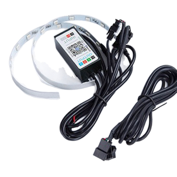 LED automobil LED svjetlo APP Colorful 360 Demon Eye Drag Two, 12V, 20W, 5000LM, IP68, 30000h