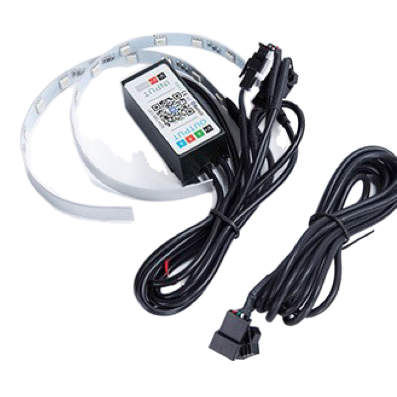 LED automobil LED svjetlo APP Colorful 360 Demon Eye Drag Two, 12V, 20W, 5000LM, IP68, 30000h