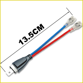 H1 žaruljni adapter kabel za LED/Xenon leću, kabel otporan na visoke temperature, priključak 1 na 2