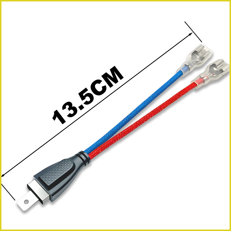H1 žaruljni adapter kabel za LED/Xenon leću, kabel otporan na visoke temperature, priključak 1 na 2