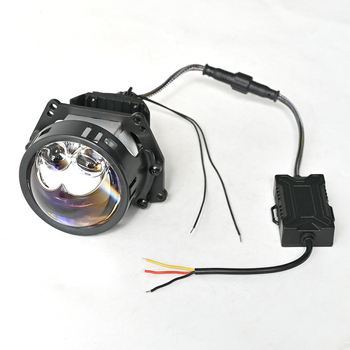 90W LED svjetla s dvostrukim lećama, 3 in, dvostruki laserski snopovi za daljine i bliže, integrirano automobilsko svjetlo