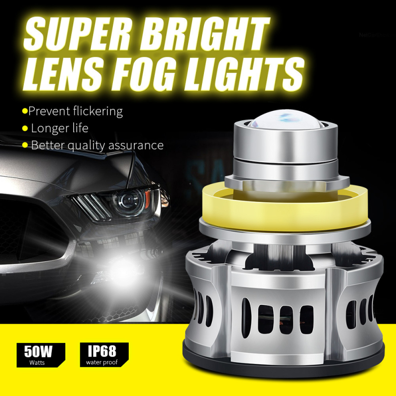 Automobilski LED far F3 - 55W, 12V, 8500LM, IP68