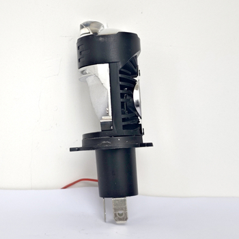 H4 LED automobilska svjetla s P5 matricom fisheye, integrirano daleko-blizu, devil eye, 45W, 12V, IP67, 5000-9000 lm