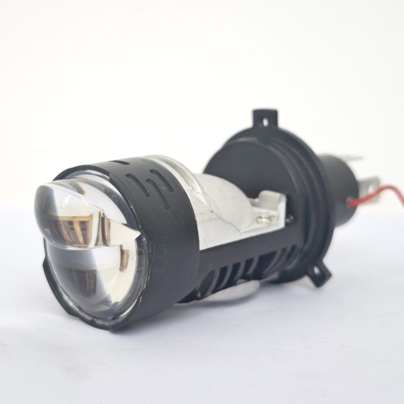 H4 LED automobilska svjetla s P5 matricom fisheye, integrirano daleko-blizu, devil eye, 45W, 12V, IP67, 5000-9000 lm