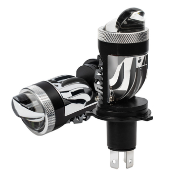 Auto LED far s lećom fish-eye, univerzalni H4, 12V, 60W, 6000LM, IP68