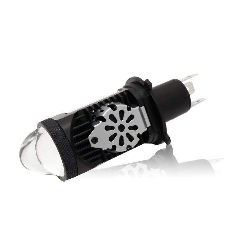 Auto LED far s lećom fish-eye, univerzalni H4, 12V, 60W, 6000LM, IP68