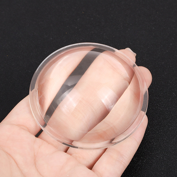 Κυρτός φακός γυαλιού για προβολείς αυτοκινήτων και προβολείς ομίχλης, μοντέλο TJ-85, διαφάνεια >90%, γωνία δέσμης 90°, λειτουργική θερμοκρασία -50 έως 500 °C