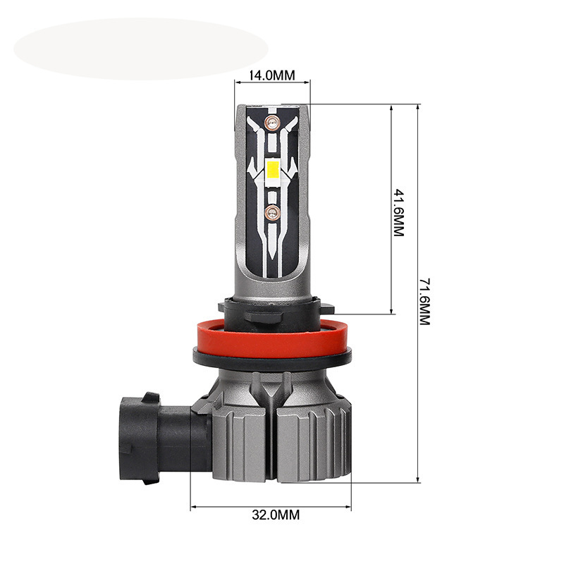 E2 LED autófényszóró | 60W, 12V, 10000 lm, IP68