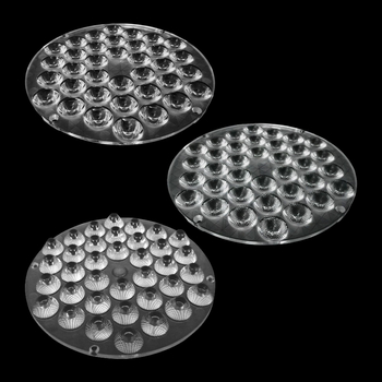 W-140-36 Head Plane Bead Lens LED μονάδα, PMMA σώμα, 25° ομαλός δέσμη / 30° δέσμη με χάντρα, διαπερατότητα φακού 82%, διαπερατότητα υλικού 92%, για LED φωτισμό