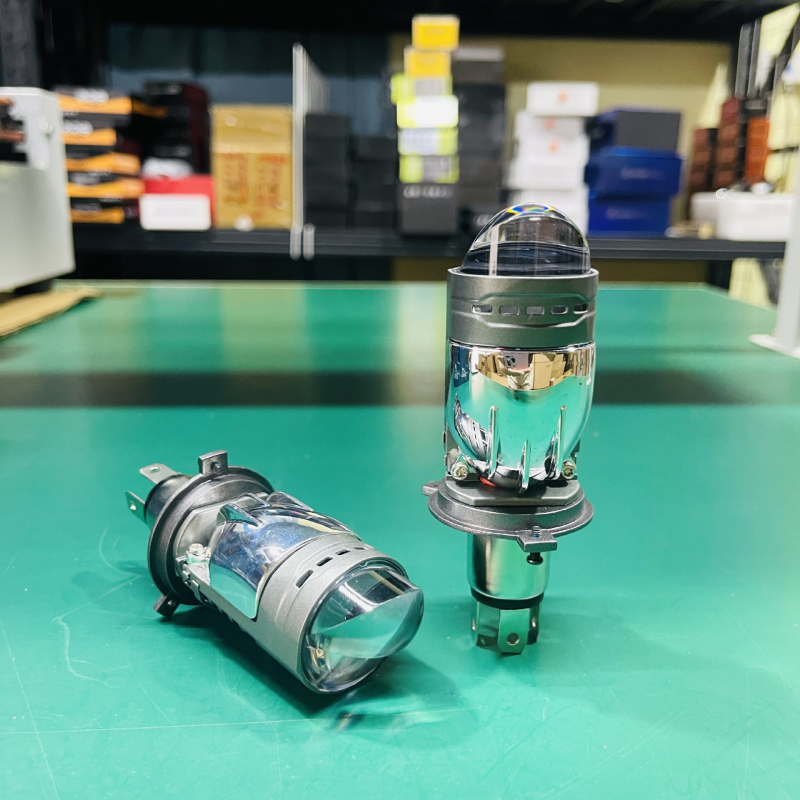 Automobilska LED glavna svjetla s laserskom lećom, integrirani visoki i niski snop, model M01p, 43W, 12V, 12000lm, IP68