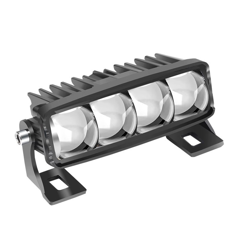 LED reflektor za terenska vozila, četiri leće, snažan snop, vanjsko svjetlo, bez montaže