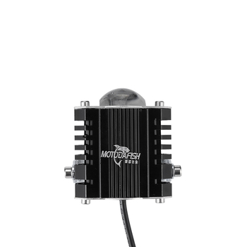 Prednje LED svjetlo za motocikl i električno vozilo, vodootporno, 12W, 12-80V, aluminij za avijaciju, Cyclops Lights