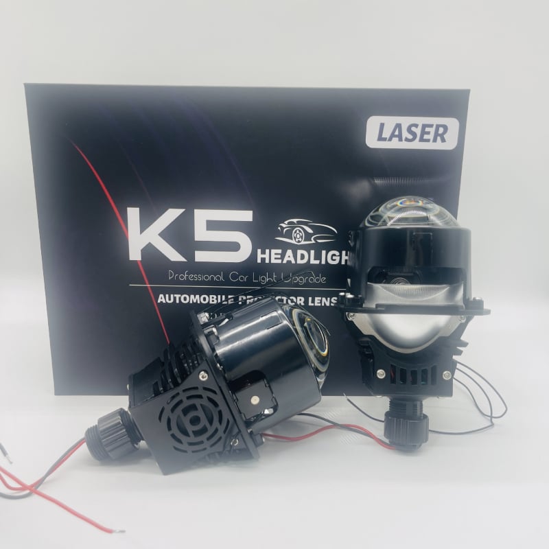 Automobilski LED laserski projekcijski far, IP68, 60/65W, 8000 lm