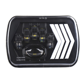 LED far Jeep Wrangler – dizajn s 4 strelicama, 75W, 12V, IP68, 6500LM, model MMR_7DZ