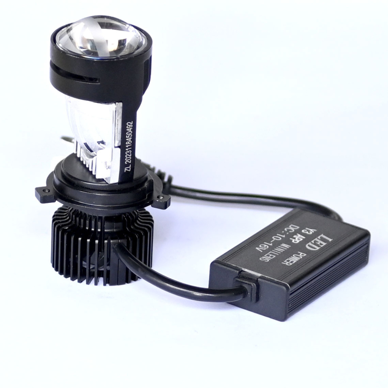 AEFC H4 LED prednje svjetlo za automobile i motocikle s integriranom lećom za daleko i blizu, upravljanje putem aplikacije, DC12-24V, 15000 lm, 50000 h