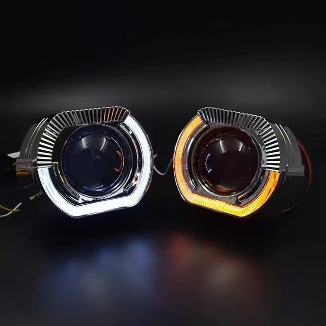 Kvadratni poklopac leće Angel Eye s integriranim LED-om, 2.5/3.0 inča