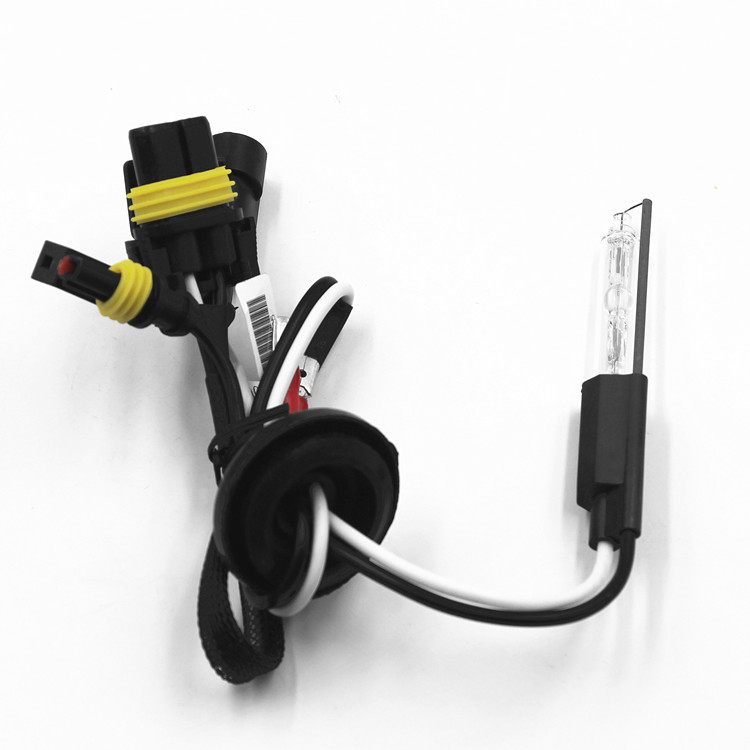 HID Xenon lámpa kettős lencsével, 55W, 12V, 6000 lm, élettartam 30 000 óra