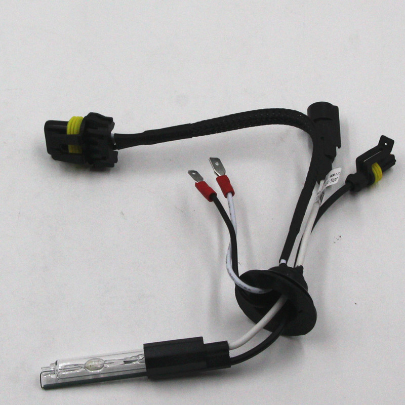 HID Xenon lámpa kettős lencsével, 55W, 12V, 6000 lm, élettartam 30 000 óra