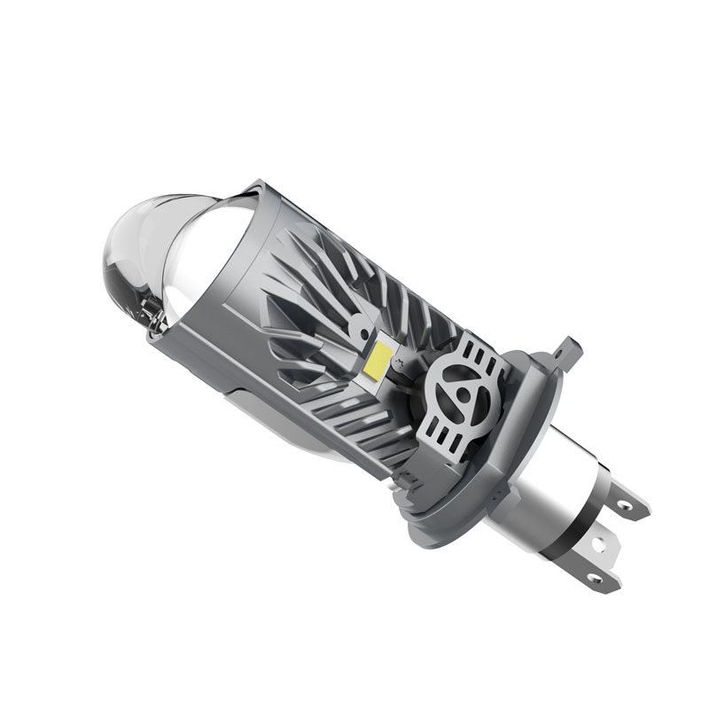 LED laserski farovi za automobil s lećom, integrirani visoki i niski snopovi, 12V, 200W, H4 univerzalno