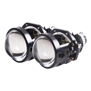 LED dvostruki lećasti far za auto i motocikl, 35W, 12V, 6000K, model 1.8-2.0