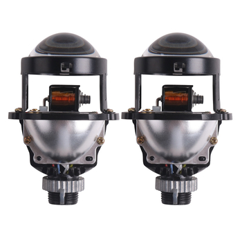 LED dvostruki lećasti far za auto i motocikl, 35W, 12V, 6000K, model 1.8-2.0
