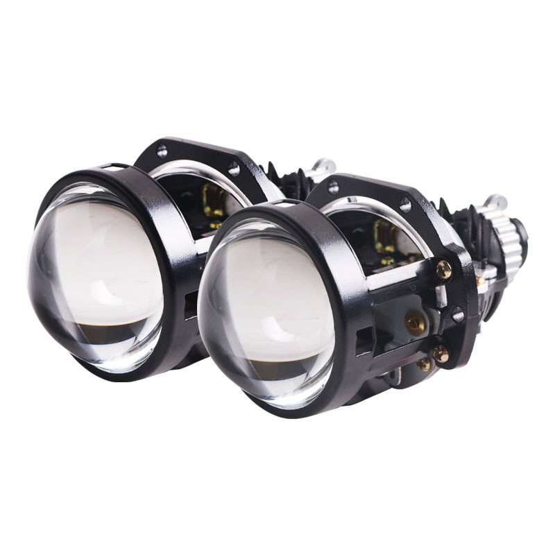 LED dvostruki lećasti far za auto i motocikl, 35W, 12V, 6000K, model 1.8-2.0
