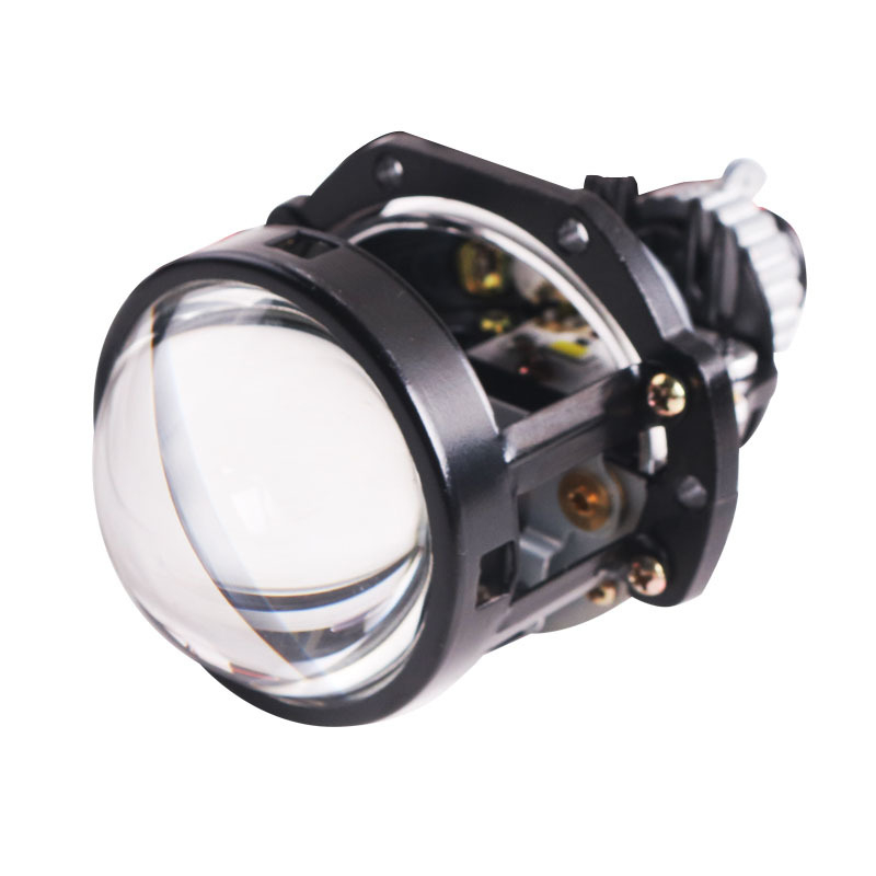 LED dvostruki lećasti far za auto i motocikl, 35W, 12V, 6000K, model 1.8-2.0
