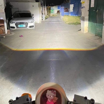 Automobilska LED glavna svjetla s laserom, 85W, upravljanje putem aplikacije, PC kućište, 24V