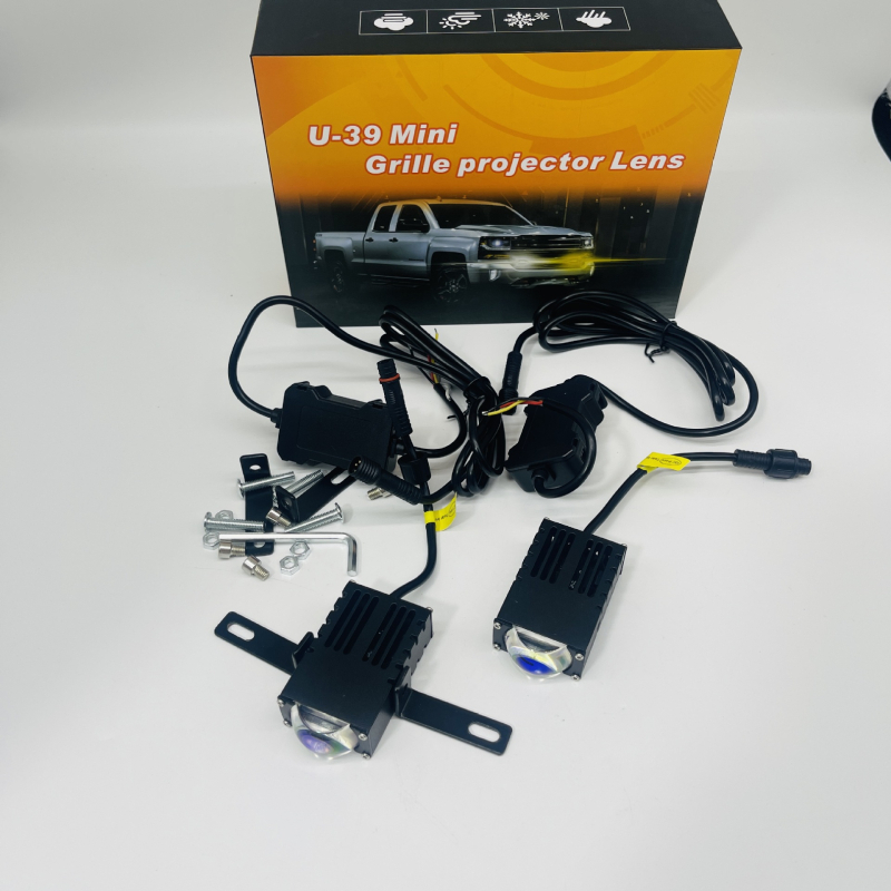 Masley LED automobilna svjetla s lećom, 50W, aluminijsko kućište, 9-60V, 10000 lm, IP67, model U39, univerzalna kompatibilnost