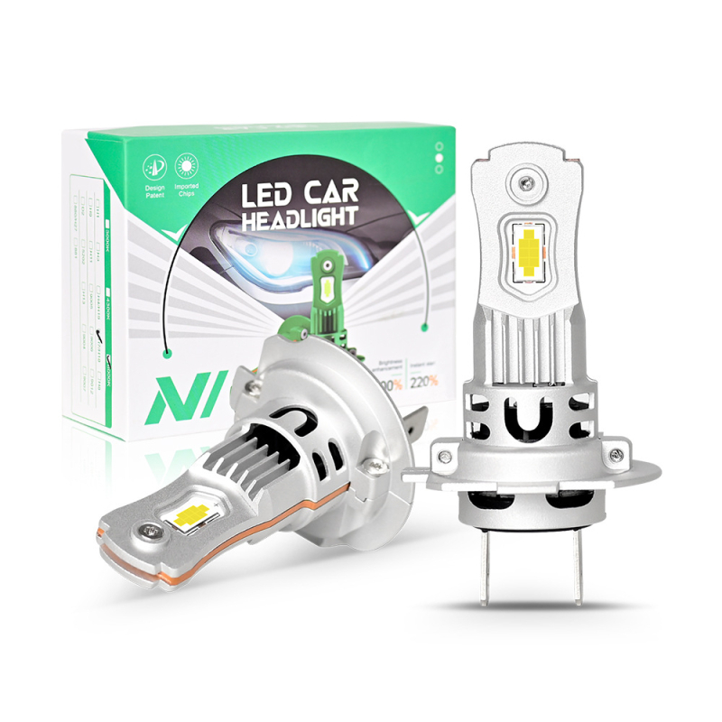 LED prednje auto lampe, 35W, 12V, 3400LM, vijek trajanja 50.000 sati, univerzalni izravni priključak, kompatibilno s H7, H11, 9005, 9006, 9012