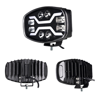LED svjetla za kamione – visoka snaga, 120W, 12-80V DC, IP67, aluminijska legura kućište/PMMA leća, vijek trajanja 30000 h