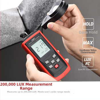 Tes TA8133 digitális megvilágításmérő — nagy pontosságú (Típus: digitális megvilágításmérő; Márka: Tes; Modell: TA8133)