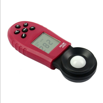 HS1010 hordozható illuminométer, elektronikus fotométer széles tartományú, AAA-elem táplált