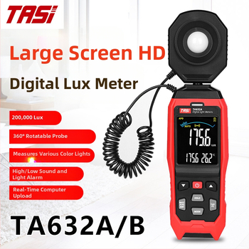 TA632A/B digitálny luxmeter – vysoko presný merací prístroj pre osvetlenie, tester osvetlenia, detektor jasu