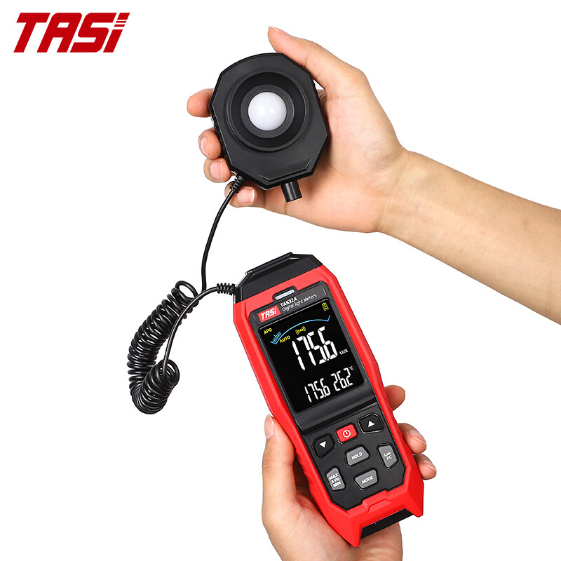 TA632A/B digitális luxmérő – nagy pontosságú megvilágításmérés, fényerődetektor, teszter