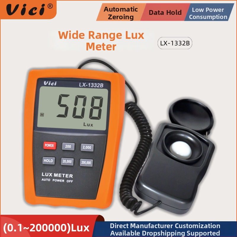 Vici Lx1332b Digitális Luxmérő