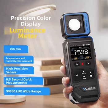 Fnirsi FPM-02 luxmeter: vysokopresný prístroj na meranie osvetlenia, profesionálny merací prístroj s plným spektrom