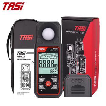 TA631 sorozat ipari minőségű digitális luxmérő — mérési tartomány: 300 000 lux — tápellátás: 3×1,5V elemek