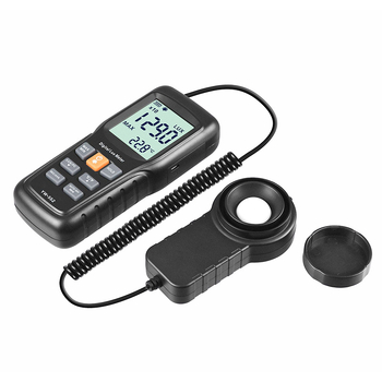 Különálló típusú, magas precíziós digitális luxmérő, 2x AA elemek