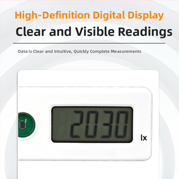 AS803A Vysoko presný merač osvetlenia – luxmeter, meranie svetelného toku a intenzity svetla, na domáce použitie