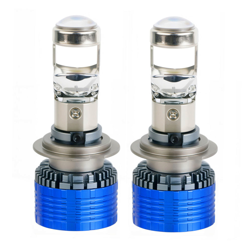 Automobilska LED prednja svjetla 55W 12V 4800LM, aluminijska leća, kompatibilno s H4/H7/H11/9005