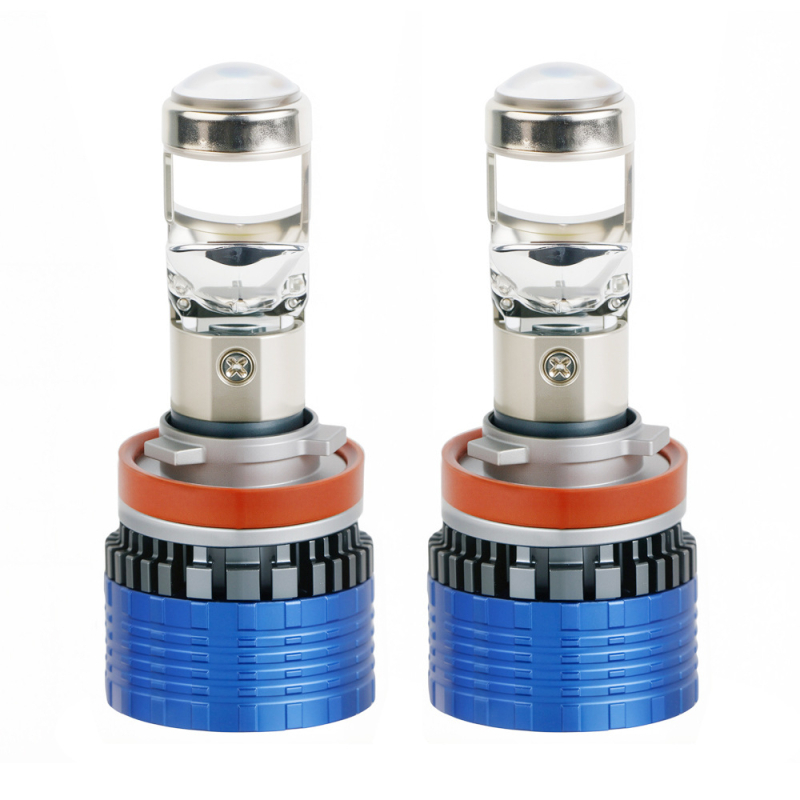 Automobilska LED prednja svjetla 55W 12V 4800LM, aluminijska leća, kompatibilno s H4/H7/H11/9005