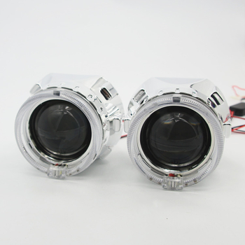 HID Xenon set leća za H1 s dvostrukom lećom i fisheyeom, 55W, 12V, 6000LM, vijek trajanja 30000h, aluminijska legura, model Weishitong