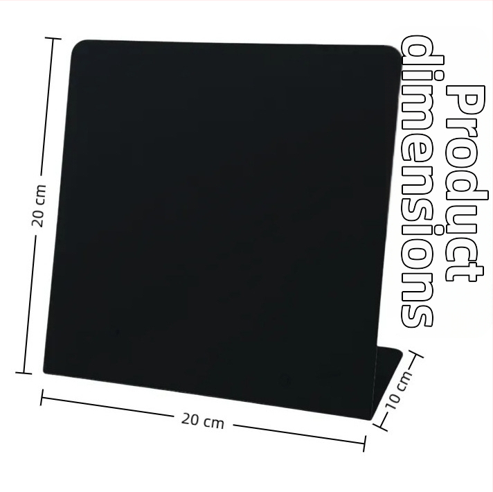 Stolný magnetický oblúkový panel na poznámky – železo, jednoduchý a moderný štýl, iné spracovanie; darček k promóciám pre kolegov, priateľov alebo spolužiakov.