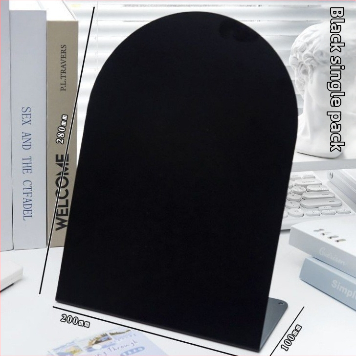 Stolný magnetický oblúkový panel na poznámky – železo, jednoduchý a moderný štýl, iné spracovanie; darček k promóciám pre kolegov, priateľov alebo spolužiakov.