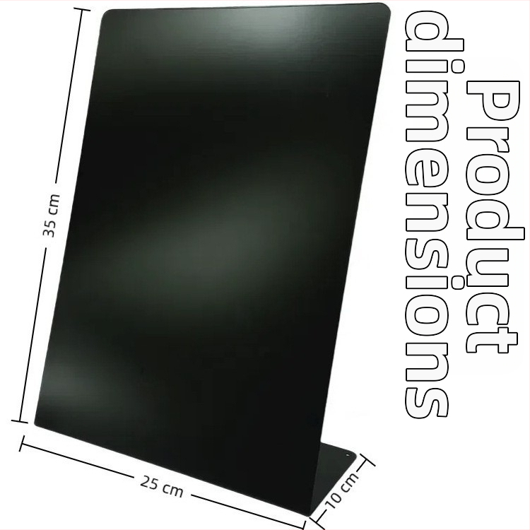 Stolný magnetický oblúkový panel na poznámky – železo, jednoduchý a moderný štýl, iné spracovanie; darček k promóciám pre kolegov, priateľov alebo spolužiakov.