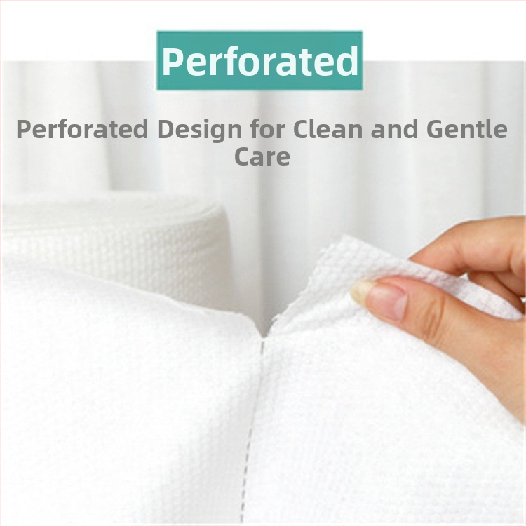 Jednorázové rolky na sušenie vlasov pre kozmetické salóny a holičstvá, mimoriadne savé, hrubé netkané utierky (netkaná tkanina; bavlna 70% / 30% obsah; savosť 16–20 s; plochá väzba; prispôsobenie k dispozícii)